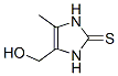 2H-imidazole-2-thione, 1,3-dihydro-4-(hydroxymethyl)-5-methyl-(9ci) Structure,97941-16-7Structure