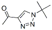 Ethanone, 1-[1-(1,1-dimethylethyl)-1h-1,2,3-triazol-4-yl]-(9ci) Structure,98013-37-7Structure