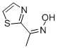 Ethanone, 1-(2-thiazolyl)-, oxime (9ci) Structure,98025-45-7Structure