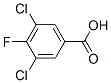 3,5-Dichloro-4-fluorobenzoic acid Structure,98191-30-1Structure