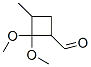 (9ci)-2,2-二甲氧基-3-甲基-环丁烷羧醛结构式_98202-71-2结构式