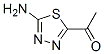 Ethanone, 1-(5-amino-1,3,4-thiadiazol-2-yl)-(9ci) Structure,98259-37-1Structure