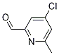 4-Chloro-6-methylpicolinaldehyde Structure,98273-77-9Structure