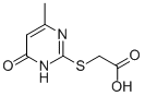 2-[(4-Methyl-6-oxo-1,6-dihydro-2-pyrimidinyl)sulfanyl]acetic acid Structure,98276-91-6Structure