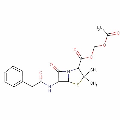 培那西林结构式_983-85-7结构式