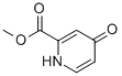 (9ci)-1,4-二氢-4-氧代-2-吡啶羧酸甲酯结构式_98321-25-6结构式