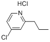 4-Chloro-2-propyl-pyridine hydrochloride Structure,98420-92-9Structure