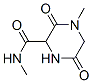 2-Piperazinecarboxamide,n,4-dimethyl-3,6-dioxo-(6ci) Structure,98432-59-8Structure