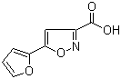 5-呋喃-2-异噁唑-3-羧酸结构式_98434-06-1结构式