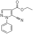 5-Cyano-1-phenyl-1h-pyrazole-4-carboxylic acid ethyl ester Structure,98476-09-6Structure