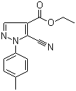 5-Cyano-1-p-tolyl-1h-pyrazole-4-carboxylic acid ethyl ester Structure,98476-29-0Structure