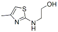 Ethanol, 2-[(4-methyl-2-thiazolyl)amino]- Structure,98484-42-5Structure