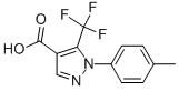 1-(4-Methylphenyl)-5-(trifluoromethyl)-1H-pyrazole-4-carboxylic acid Structure,98534-84-0Structure