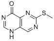 6-(Methylthio)pyrimido[5,4-d]pyrimidin-4(1H)-one Structure,98550-19-7Structure