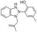 1-Methallyl-2-(2-hydroxy-5-methyl phenyl) benzotriazole Structure,98809-58-6Structure