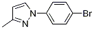 1-(4-Bromophenyl)-3-methylpyrazole Structure,98946-73-7Structure