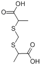 Methylenebis(thiolactic acid) Structure,98962-98-2Structure