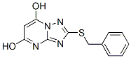 2-Benzylsulfanyl-[1,2,4]triazolo[1,5-a]pyrimidine-5,7-diol Structure,98968-26-4Structure