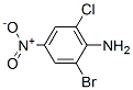 2-Chloro-4-nitro-6-bromoaniline Structure,99-29-6Structure