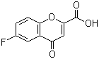 6-氟-4-氧代-4H-1-苯并吡喃-2-羧酸结构式_99199-59-4结构式