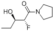 (R*,R*)-(9CI)-1-(2-氟-3-羟基-1-氧代戊基)-吡咯烷结构式_99343-22-3结构式