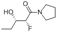 (R*,S*)-(9CI)-1-(2-氟-3-羟基-1-氧代戊基)-吡咯烷结构式_99343-23-4结构式