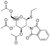 3,4,6-三-o-乙酰基-2-脱氧-2-邻苯二甲酰亚氨基-1-硫代-β-d-吡喃葡萄糖苷乙酯结构式_99409-32-2结构式