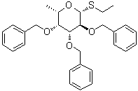 Ethyl 2,3,4-tri-o-benzyl-1-thio-beta-l-fucopyranoside Structure,99409-34-4Structure