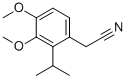 3,4-Dimethoxy-2-(1-methylethyl)benzeneacetonitrile Structure,99424-03-0Structure