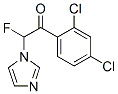 Ethanone, 1-(2,4-dichlorophenyl)-2-fluoro-2-(1h-imidazol-1-yl)- Structure,99427-96-0Structure