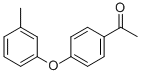 1-(4-间甲苯氧基-苯基)-乙酮结构式_99433-26-8结构式