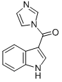 1-(1H-indol-3-ylcarbonyl)-1h-imidazole, Structure,99445-26-8Structure