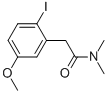 2-(2-Iodo-5-methoxy-phenyl)-n,n-dimethyl-acetamide Structure,99540-20-2Structure