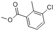 3-Chloro-2-methyl-benzoic acid methyl ester Structure,99586-84-2Structure