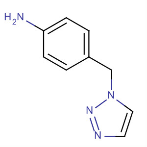 4-(1H-1,2,3-triazol-1-ylmethyl)benzenamine Structure,99590-26-8Structure