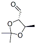 (4s,5r)-(9ci)-2,2,5-三甲基-1,3-二氧戊环-4-羧醛结构式_99603-55-1结构式