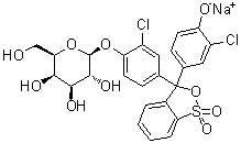 Chlorophenolred-beta-d-galactopyranoside, sodium salt Structure,99792-50-4Structure