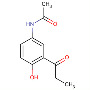 N-[4-hydroxy-3-(1-oxopropyl)phenyl]acetamide Structure,99855-34-2Structure