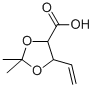 2,2-Dimethyl-5-vinyl-[1,3]dioxolane-4-carboxylic acid Structure,99902-66-6Structure