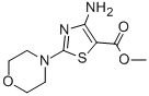 Methyl 4-amino-2-morpholino-1,3-thiazole-5-carboxylate Structure,99967-78-9Structure