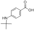 4-(叔丁基氨基)苯甲酸结构式_99985-73-6结构式