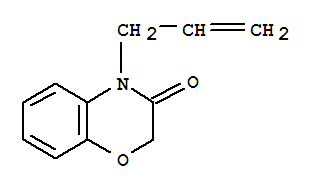 4-(2-丙烯-1-基)-2H-1,4-苯并噁嗪-3(4h)-酮结构式_1000771-60-7结构式