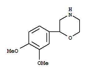 2-(3,4-dimethoxyphenyl)morpholine Structure,100370-59-0Structure