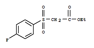 2-[(4-Fluorophenyl)sulfonyl]acetic acid ethyl ester Structure,1037147-97-9Structure