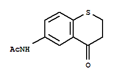 N-(3,4-dihydro-4-oxo-2h-1-benzothiopyran-6-yl)acetamide Structure,103989-04-4Structure