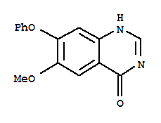 6-Methoxy-7-phenoxy-4(3h)-quinazolinone Structure,1086385-94-5Structure