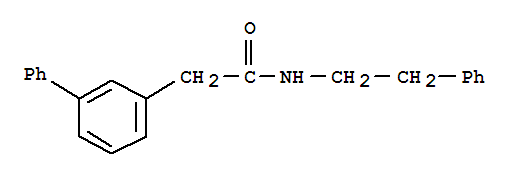 2-(Biphenyl-3-yl)-N-phenethylacetamide Structure,1131604-80-2Structure