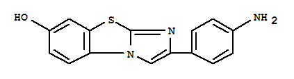 2-(4-氨基苯基)咪唑并[2,1-b][1,3]苯并噻唑-7-醇结构式_1132827-30-5结构式