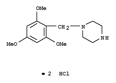 1-(2,4,6-Trimethoxybenzyl)piperazine dihydrochloride Structure,113698-83-2Structure