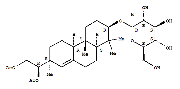 15,16-Di-O-acetyldarutoside Structure,1188282-02-1Structure